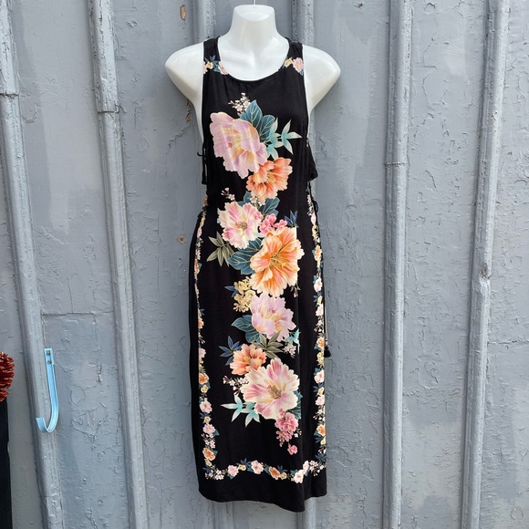 FARM Rio Dresses & Skirts - FARM Rio Floral Tie Side Maxi Dress, Medium